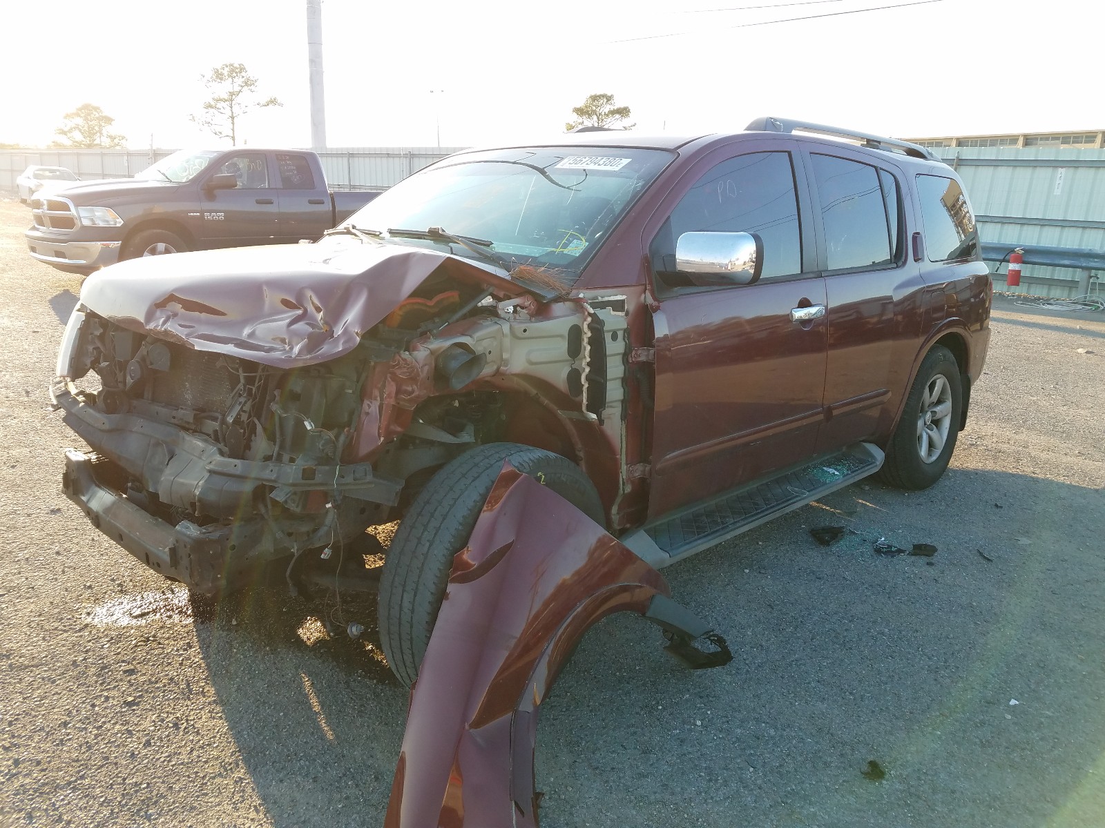 Photo 1 VIN: 5N1BA0ND4AN608668 - NISSAN ARMADA SE 