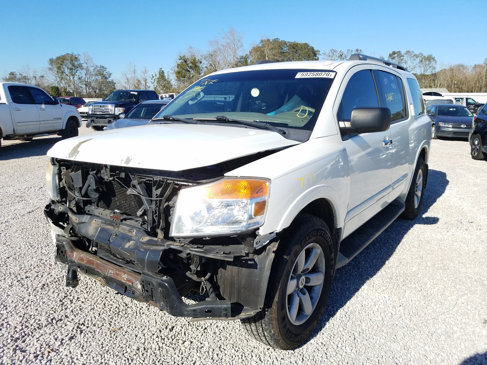 Photo 1 VIN: 5N1BA0ND7DN602142 - NISSAN ARMADA SV 