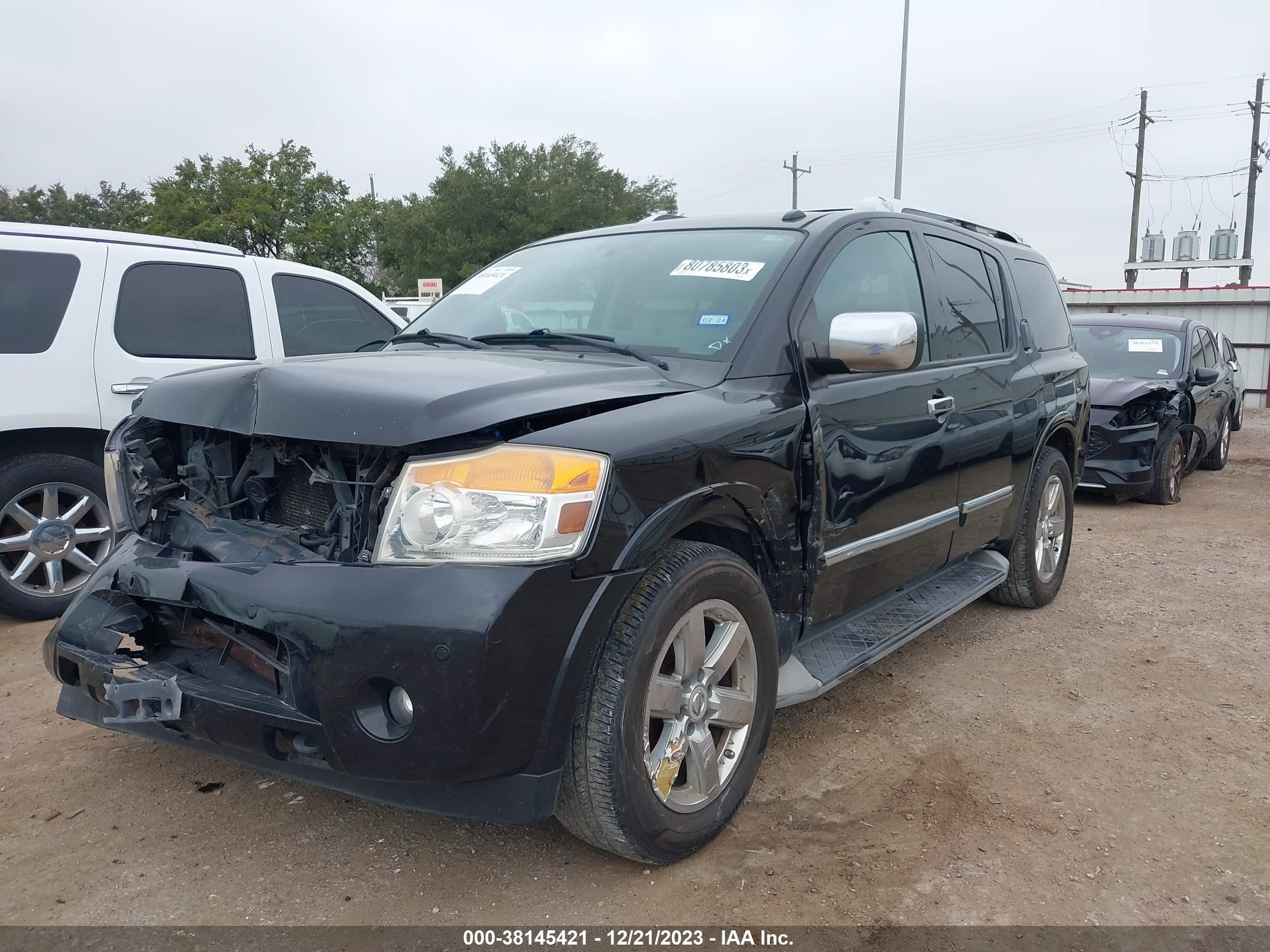 Photo 1 VIN: 5N1BA0ND8CN615786 - NISSAN ARMADA 