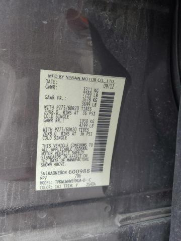 Photo 12 VIN: 5N1BA0NE8DN600988 - NISSAN ARMADA PLA 