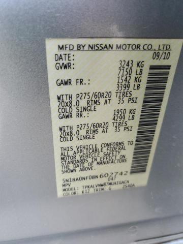 Photo 13 VIN: 5N1BA0NF0BN602742 - NISSAN ARMADA PLA 