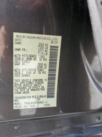 Photo 12 VIN: 5N1BA0NF2EN611964 - NISSAN ARMADA 