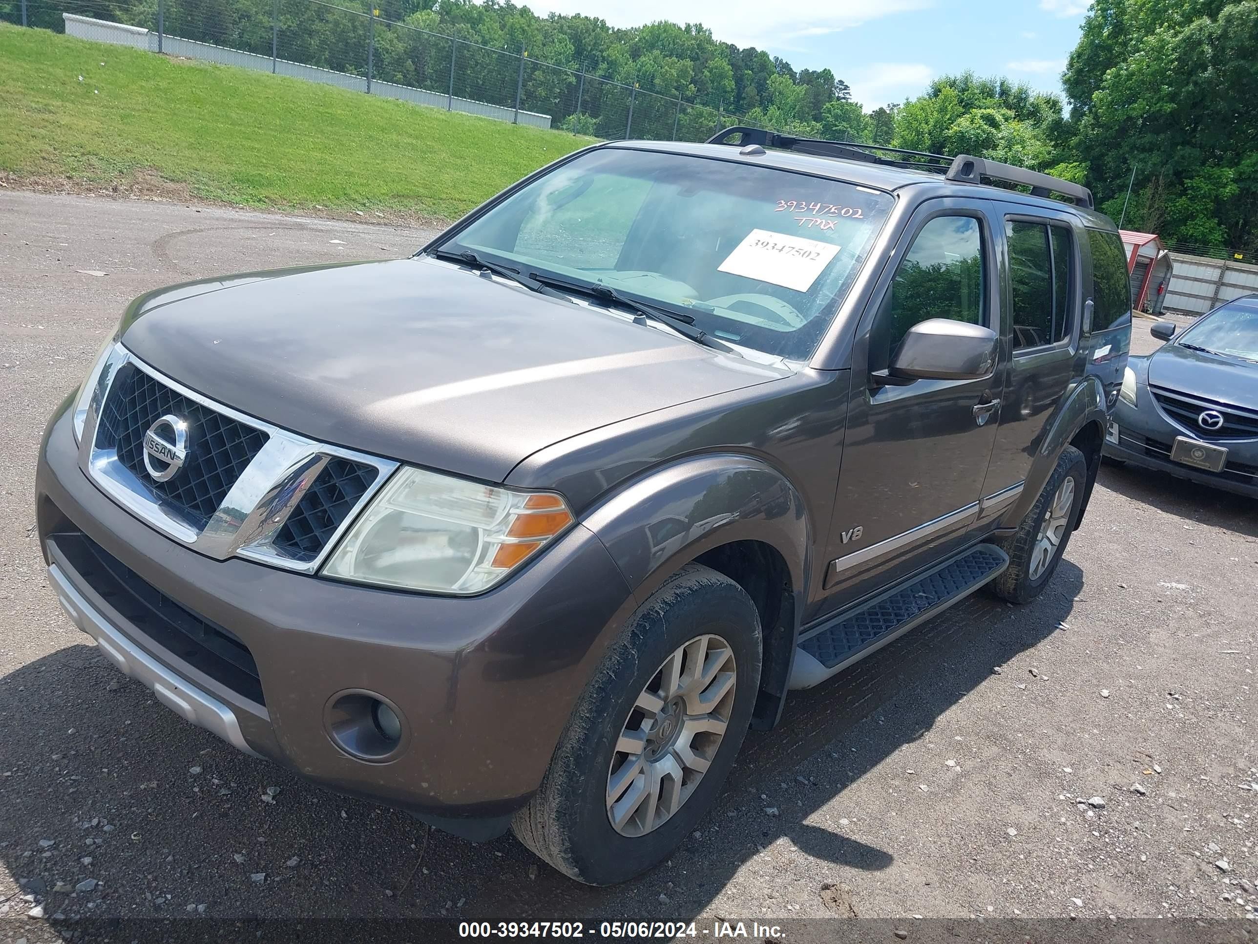 Photo 1 VIN: 5N1BR18A88C627729 - NISSAN PATHFINDER 