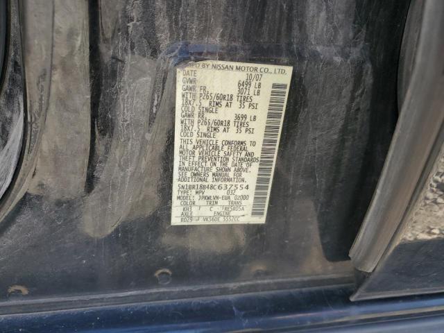 Photo 12 VIN: 5N1BR18B48C637554 - NISSAN PATHFINDER 