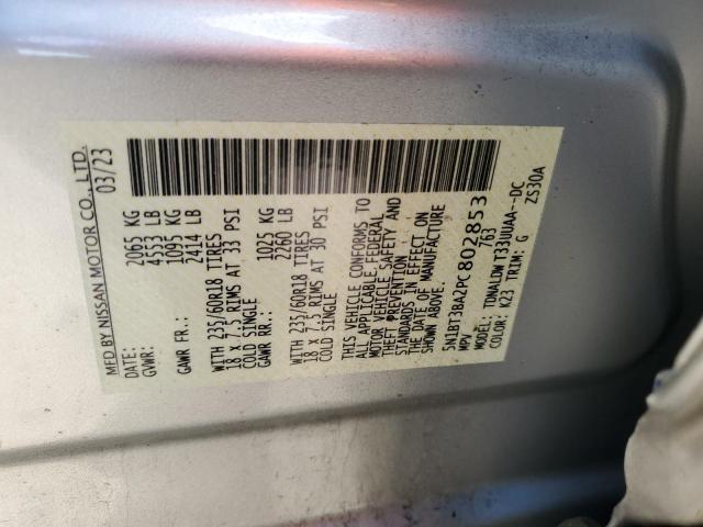 Photo 12 VIN: 5N1BT3BA2PC802853 - NISSAN ROGUE 