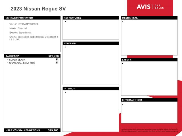 Photo 12 VIN: 5N1BT3BA4PC906521 - NISSAN ROGUE SV 