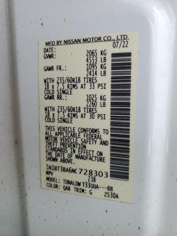 Photo 11 VIN: 5N1BT3BA6NC728303 - NISSAN ROGUE 