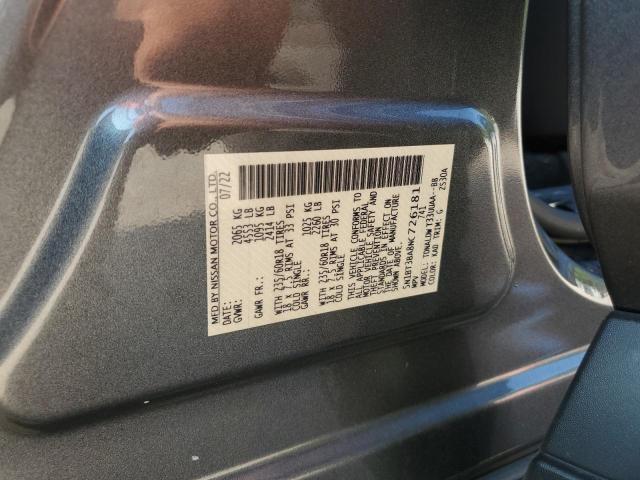 Photo 12 VIN: 5N1BT3BA8NC726181 - NISSAN ROGUE SV 