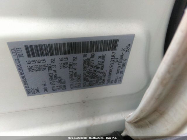 Photo 8 VIN: 5N1BT3BA9PC913187 - NISSAN ROGUE 