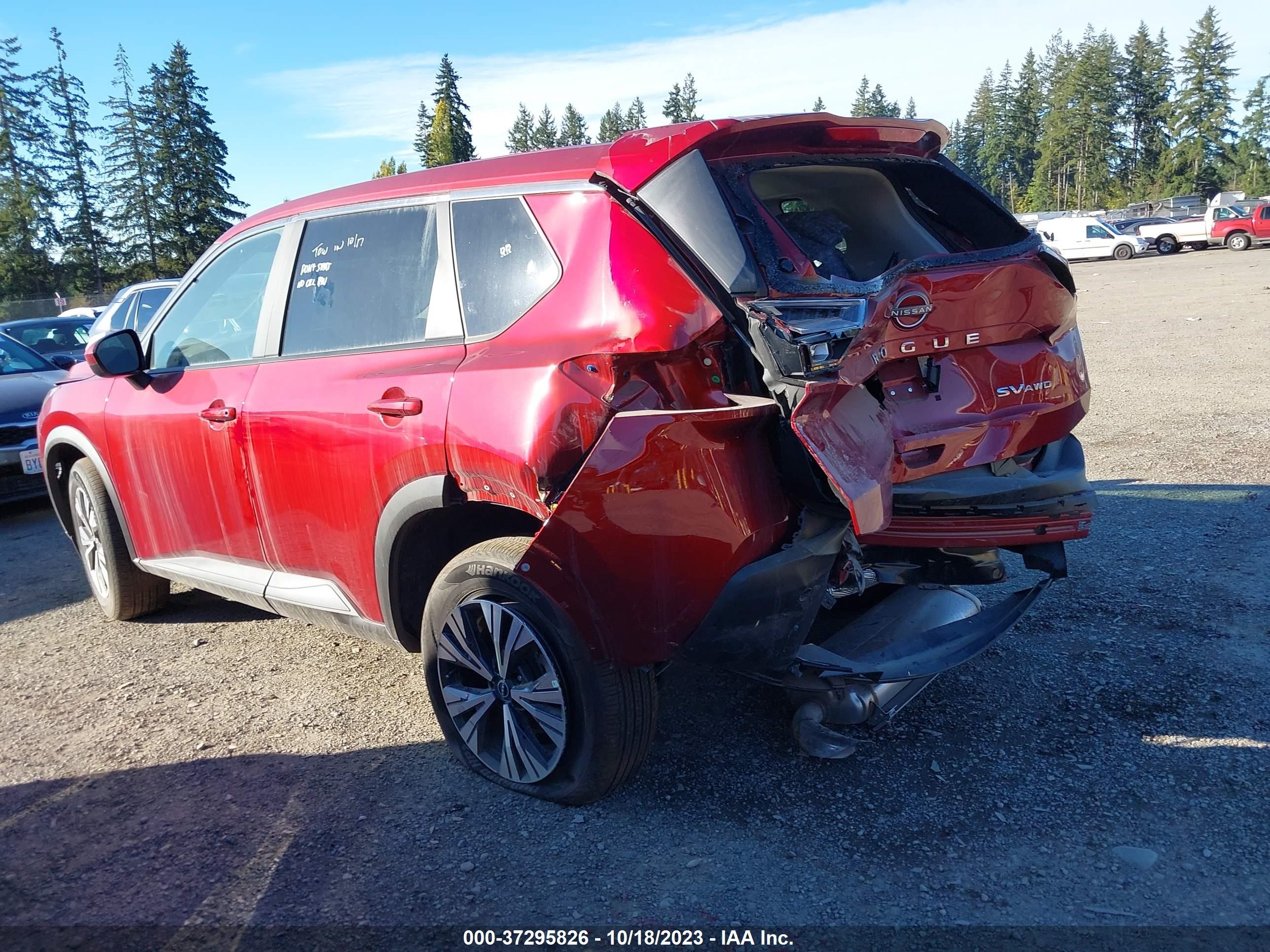 Photo 14 VIN: 5N1BT3BB0PC853258 - NISSAN ROGUE 