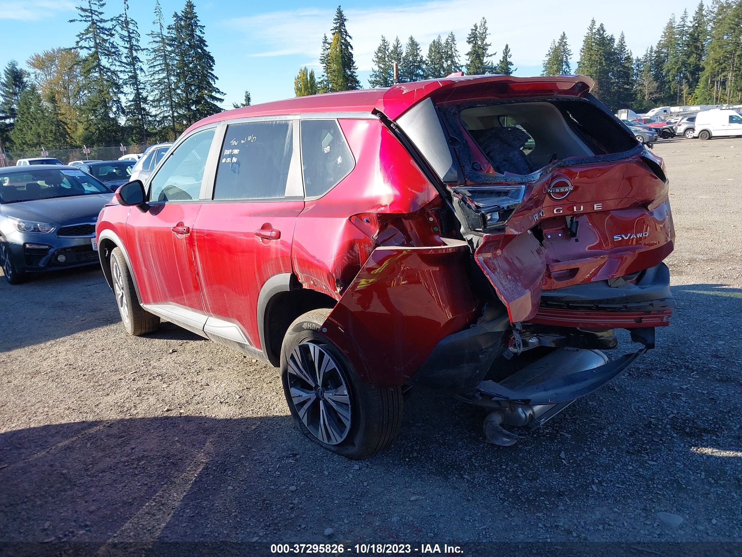 Photo 2 VIN: 5N1BT3BB0PC853258 - NISSAN ROGUE 