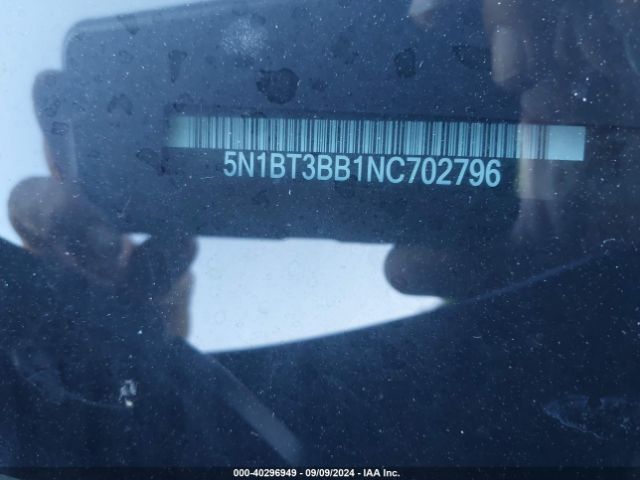 Photo 8 VIN: 5N1BT3BB1NC702796 - NISSAN ROGUE 