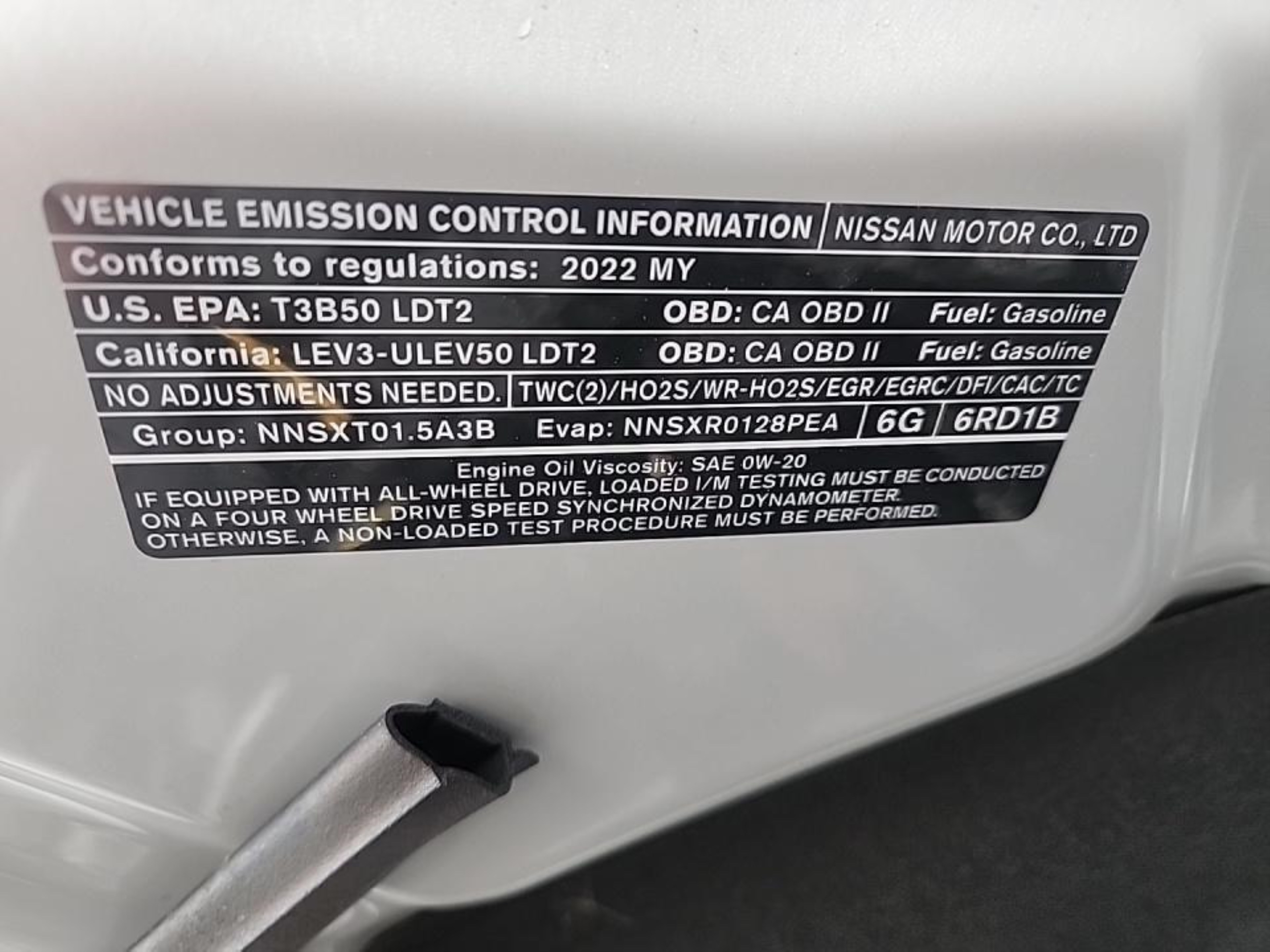 Photo 10 VIN: 5N1BT3BB7NC673627 - NISSAN ROGUE 