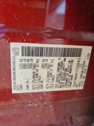 Photo 12 VIN: 5N1BT3BBXPC735041 - NISSAN ROGUE 