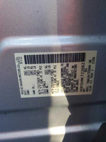 Photo 13 VIN: 5N1BT3CA4NC722062 - NISSAN ROGUE SL 