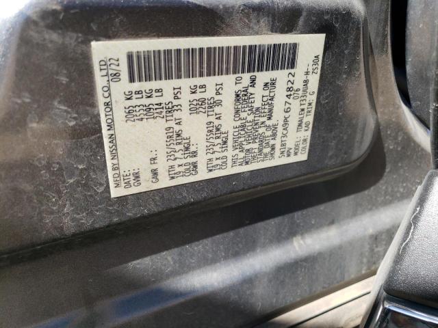 Photo 13 VIN: 5N1BT3CA9PC674822 - NISSAN ROGUE SL 