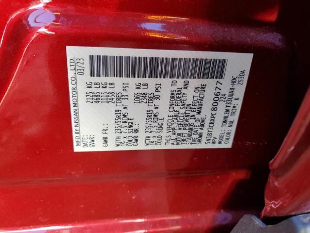 Photo 13 VIN: 5N1BT3CBXPC800677 - NISSAN ROGUE 