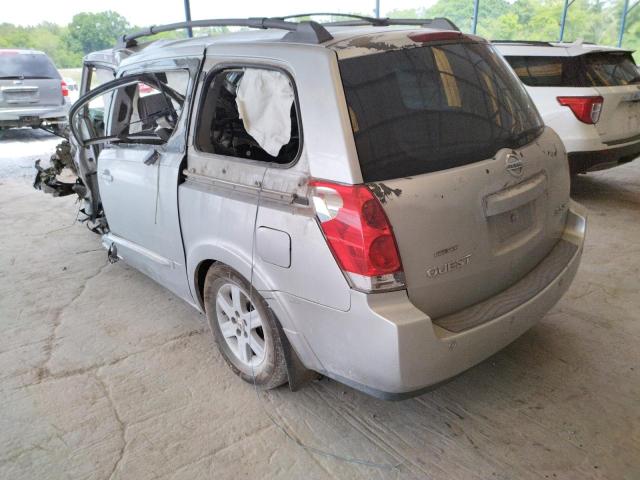 Photo 2 VIN: 5N1BV28U04N345479 - NISSAN QUEST S 