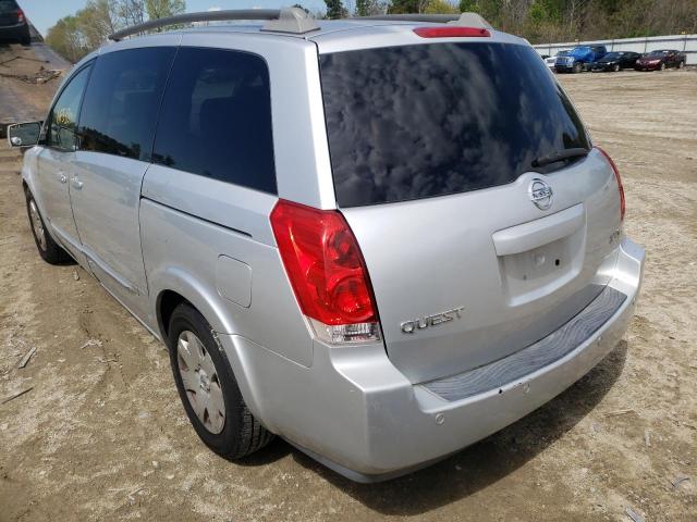 Photo 2 VIN: 5N1BV28U06N100653 - NISSAN QUEST S 