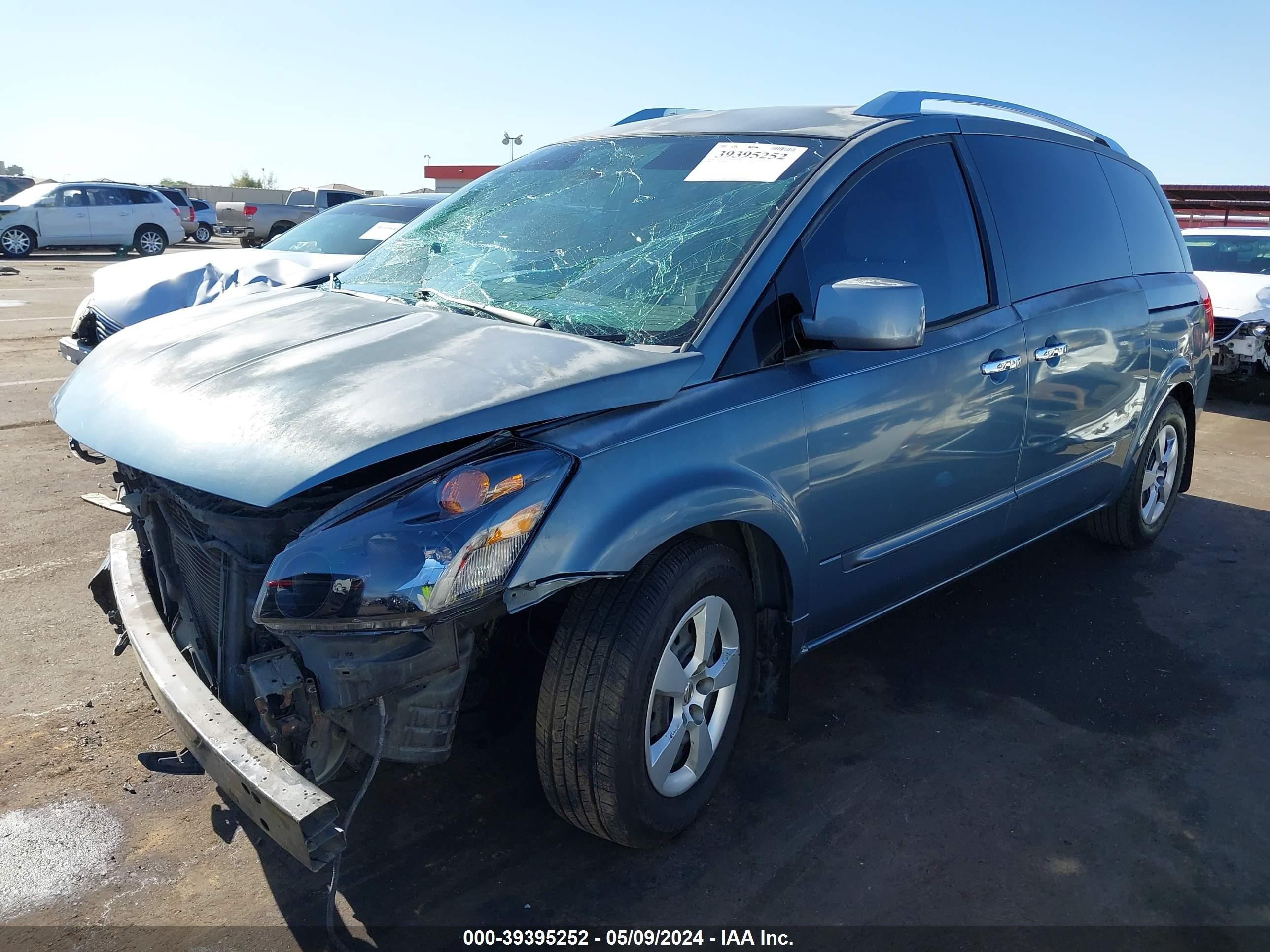 Photo 1 VIN: 5N1BV28U08N111476 - NISSAN QUEST 