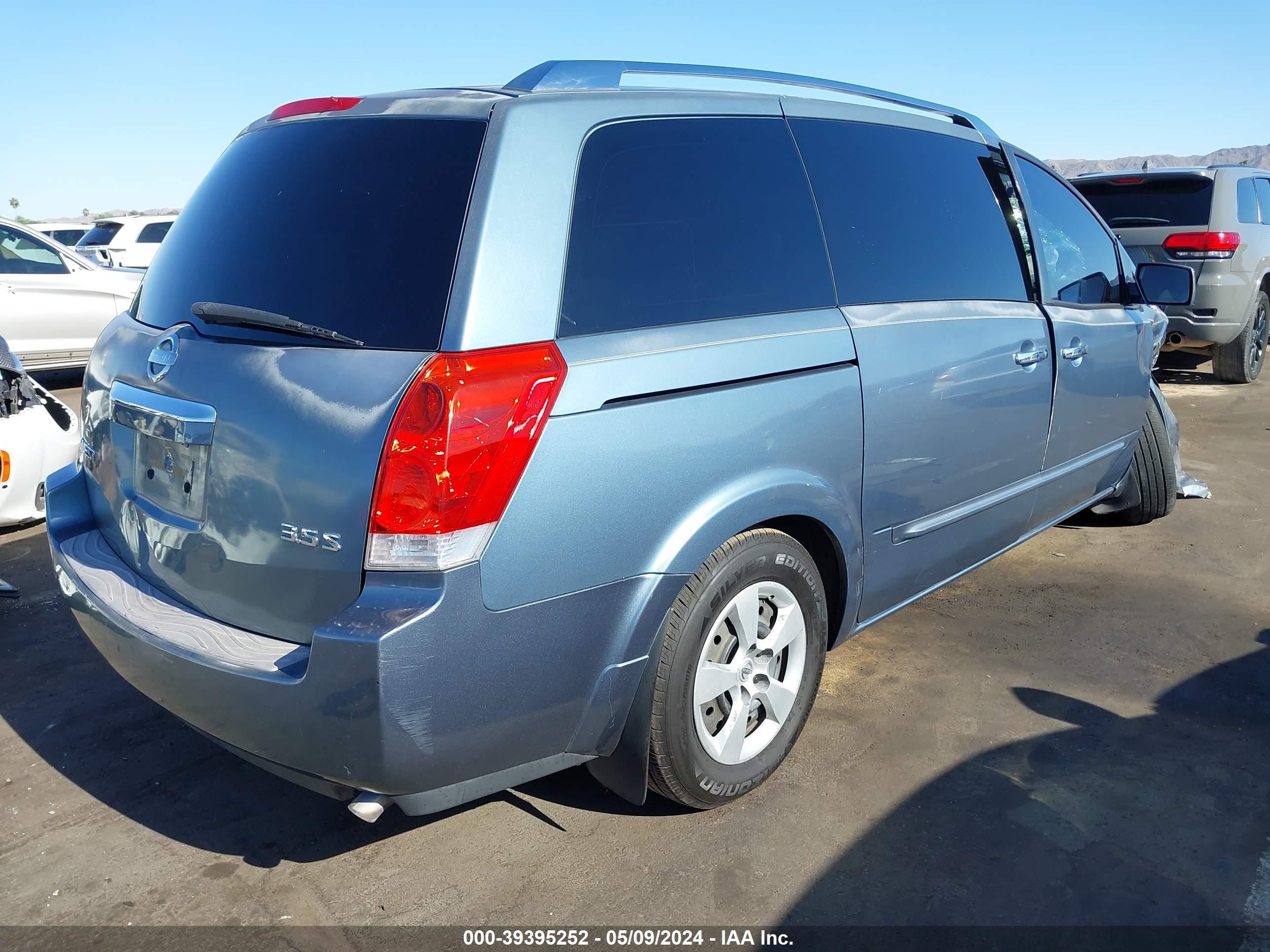 Photo 3 VIN: 5N1BV28U08N111476 - NISSAN QUEST 