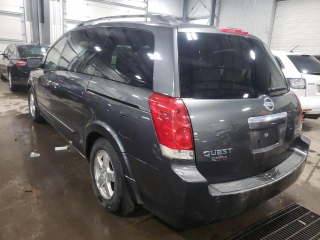 Photo 2 VIN: 5N1BV28U08N114605 - NISSAN QUEST S 