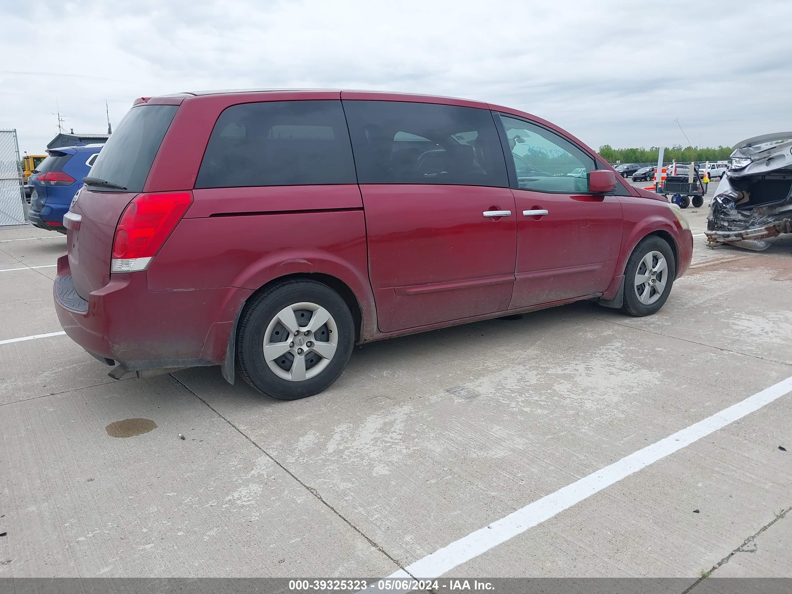 Photo 3 VIN: 5N1BV28U17N127085 - NISSAN QUEST 