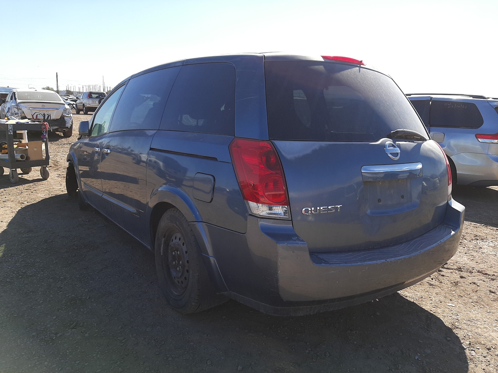 Photo 2 VIN: 5N1BV28U18N101202 - NISSAN QUEST S 