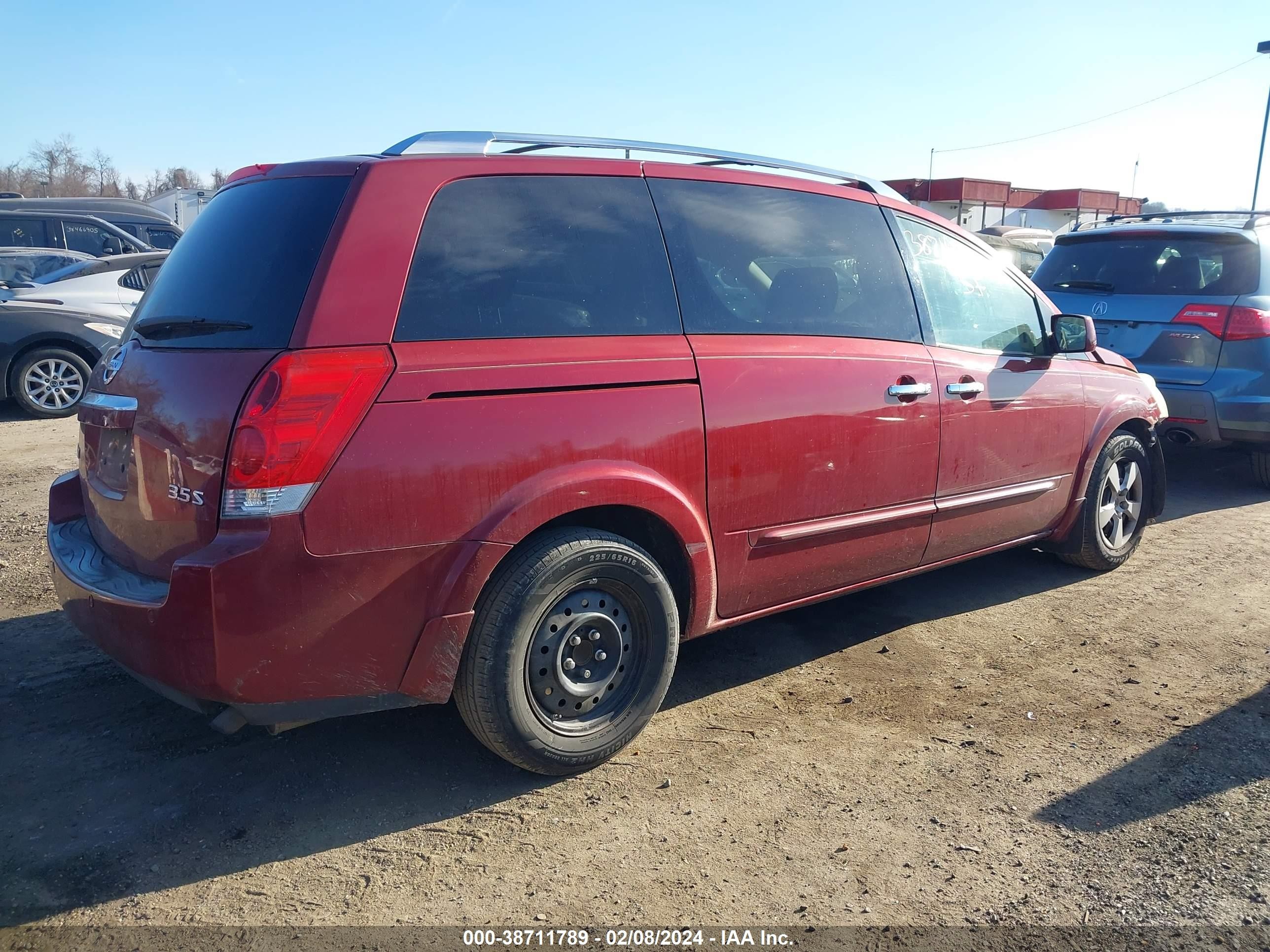 Photo 3 VIN: 5N1BV28U27N104494 - NISSAN QUEST 