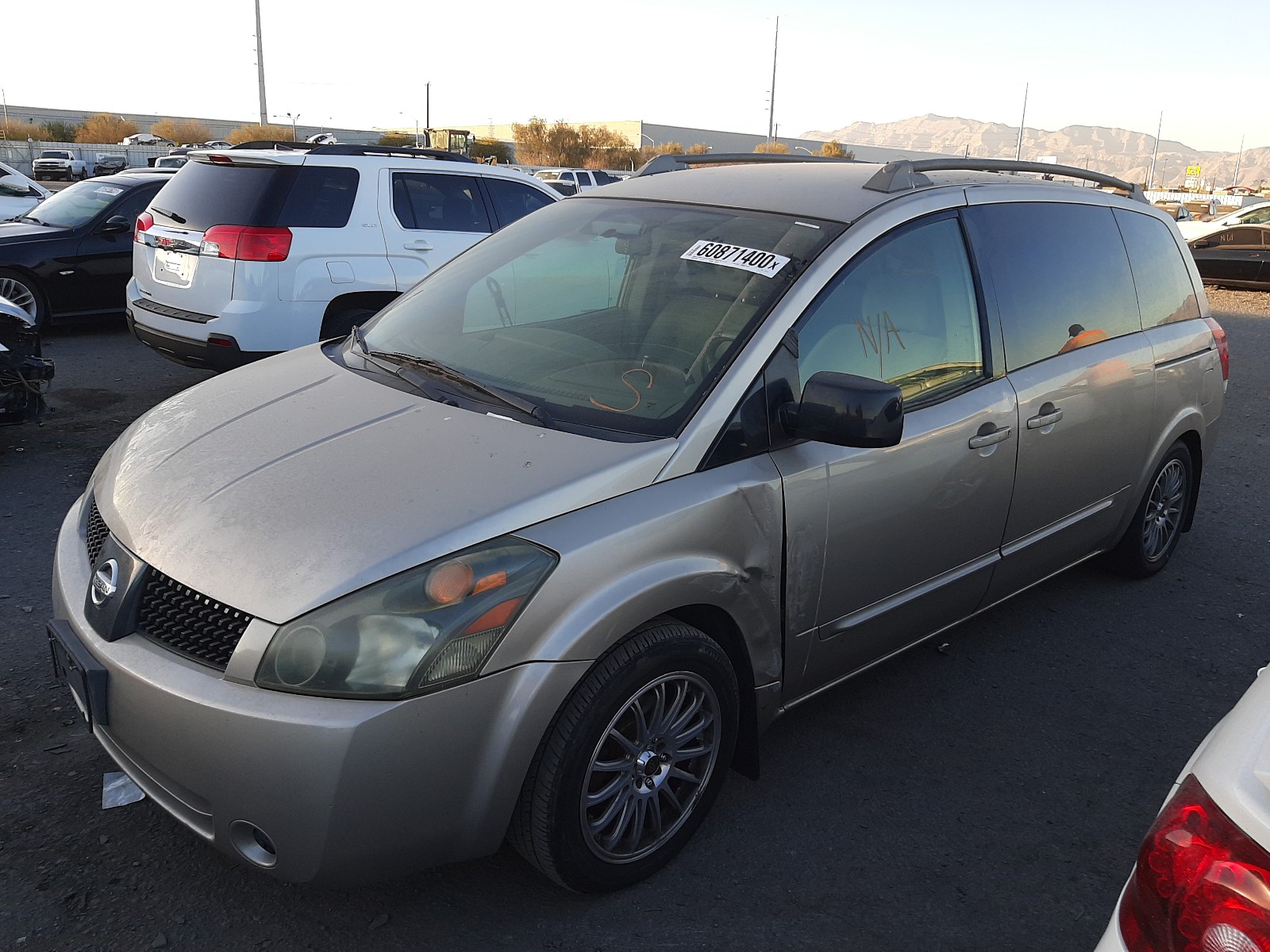 Photo 1 VIN: 5N1BV28U44N371227 - NISSAN QUEST S 