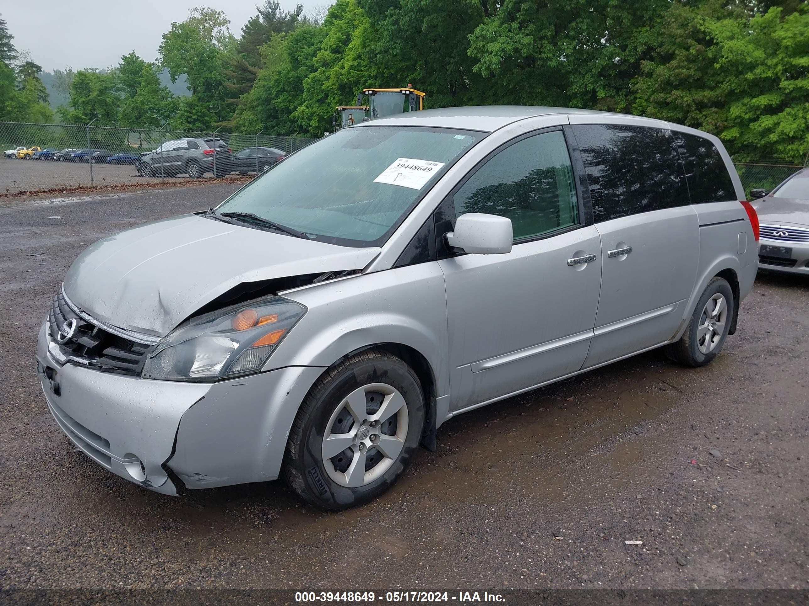 Photo 1 VIN: 5N1BV28U48N109830 - NISSAN QUEST 