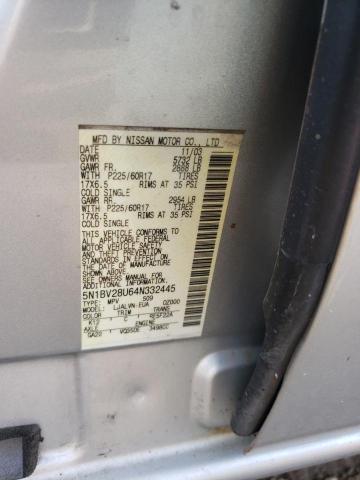 Photo 11 VIN: 5N1BV28U64N332445 - NISSAN QUEST S 