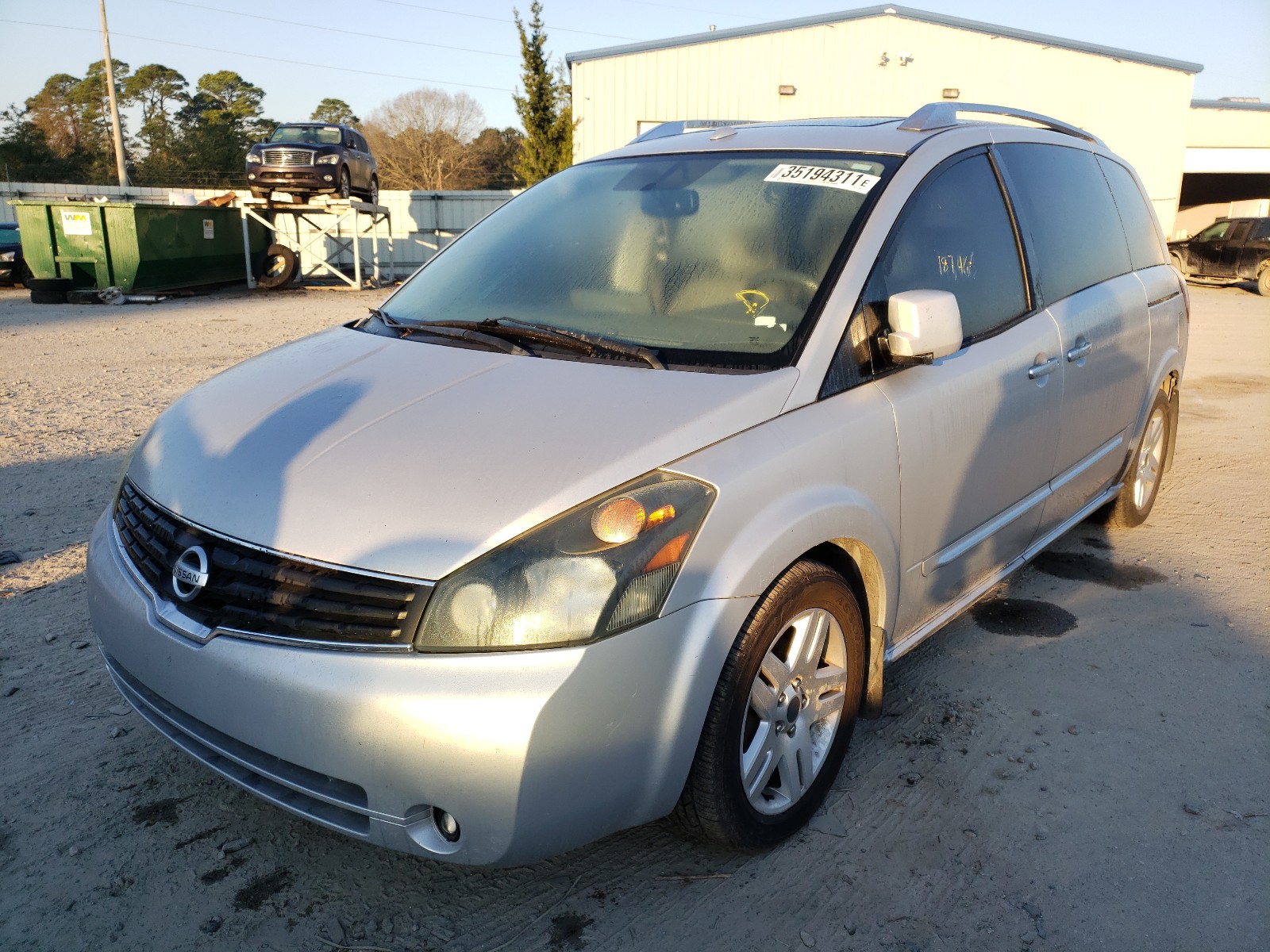 Photo 1 VIN: 5N1BV28U67N137420 - NISSAN QUEST 3.5S 