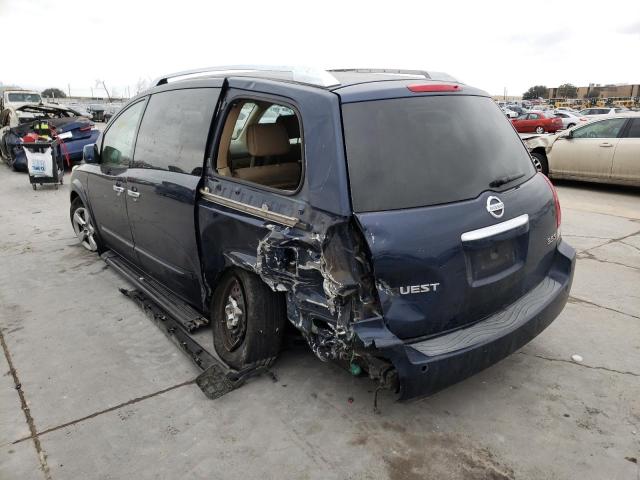 Photo 2 VIN: 5N1BV28U77N124417 - NISSAN QUEST S 