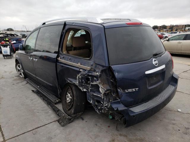 Photo 8 VIN: 5N1BV28U77N124417 - NISSAN QUEST S 