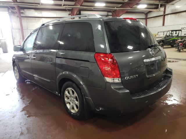 Photo 2 VIN: 5N1BV28U78N111345 - NISSAN QUEST S 