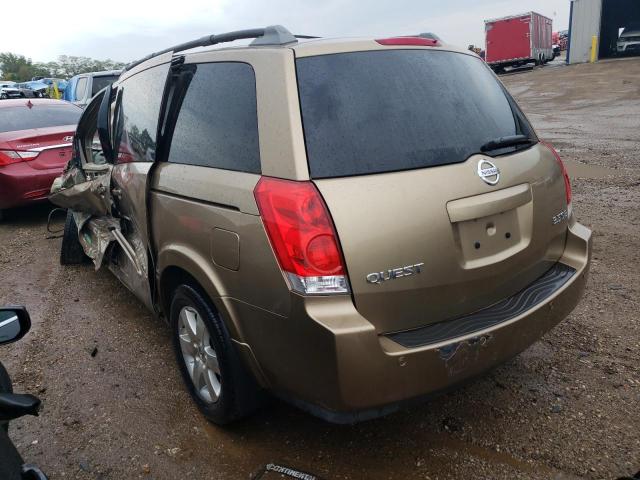 Photo 1 VIN: 5N1BV28U84N341602 - NISSAN QUEST S 