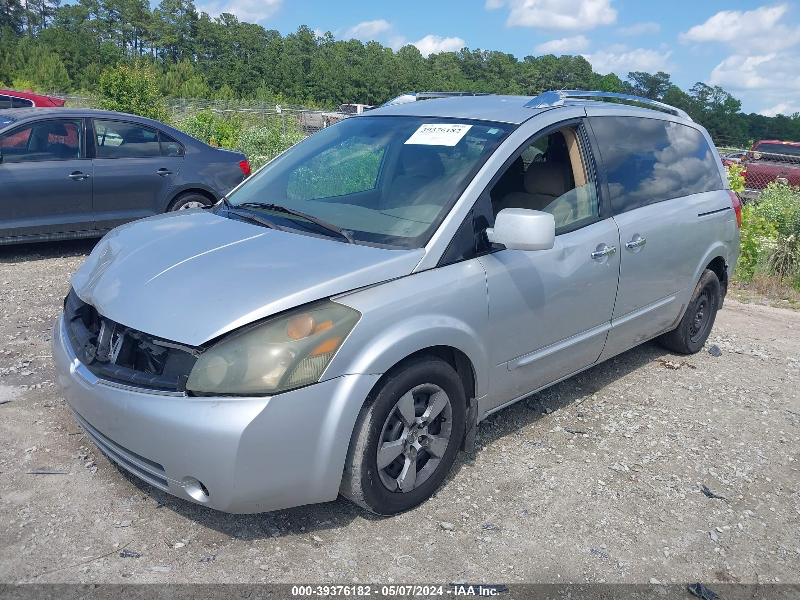 Photo 1 VIN: 5N1BV28U87N100045 - NISSAN QUEST 