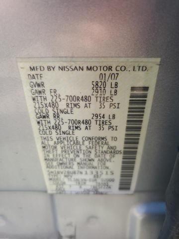 Photo 12 VIN: 5N1BV28U87N133515 - NISSAN QUEST 