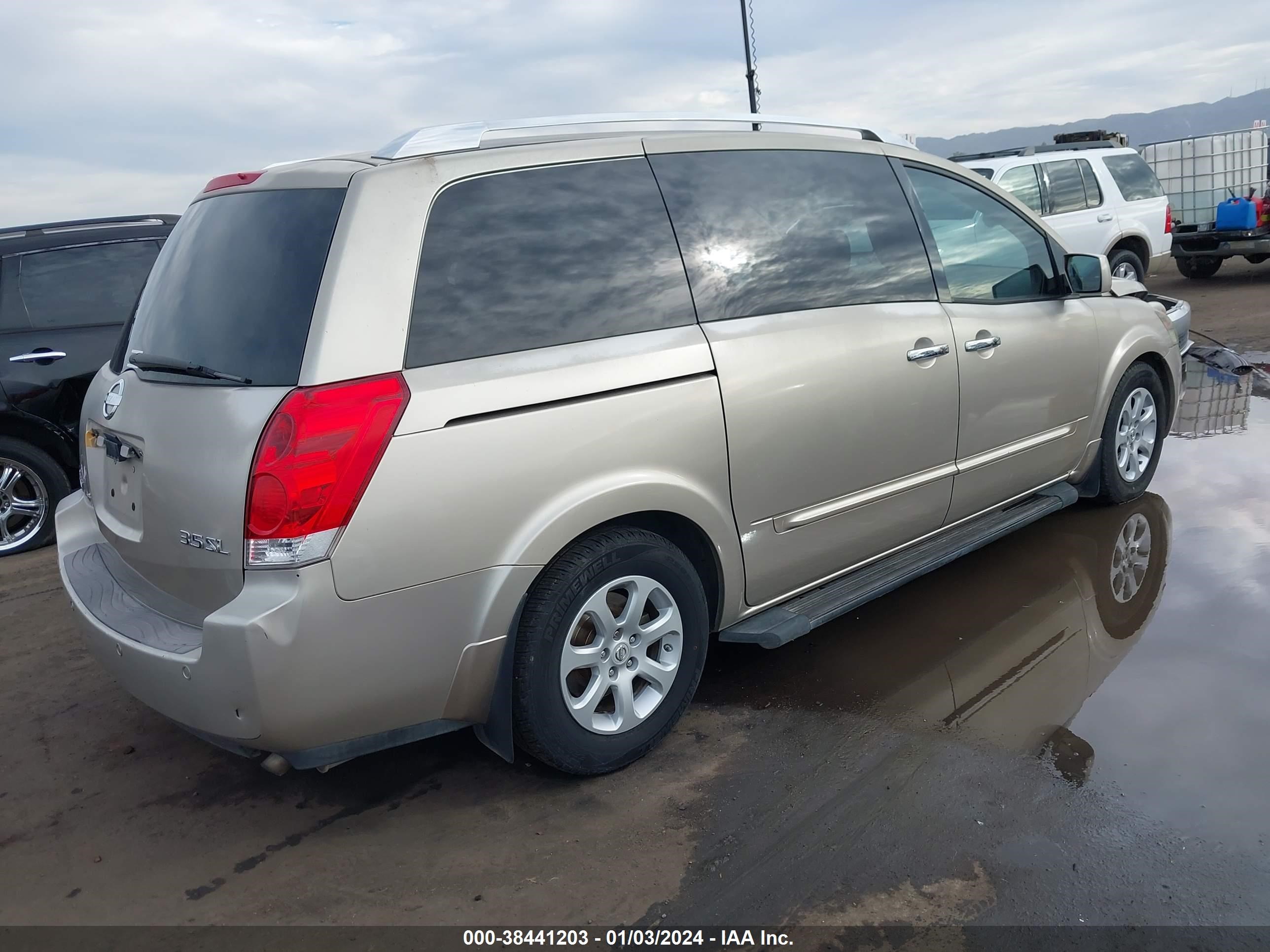 Photo 3 VIN: 5N1BV28U87N139699 - NISSAN QUEST 