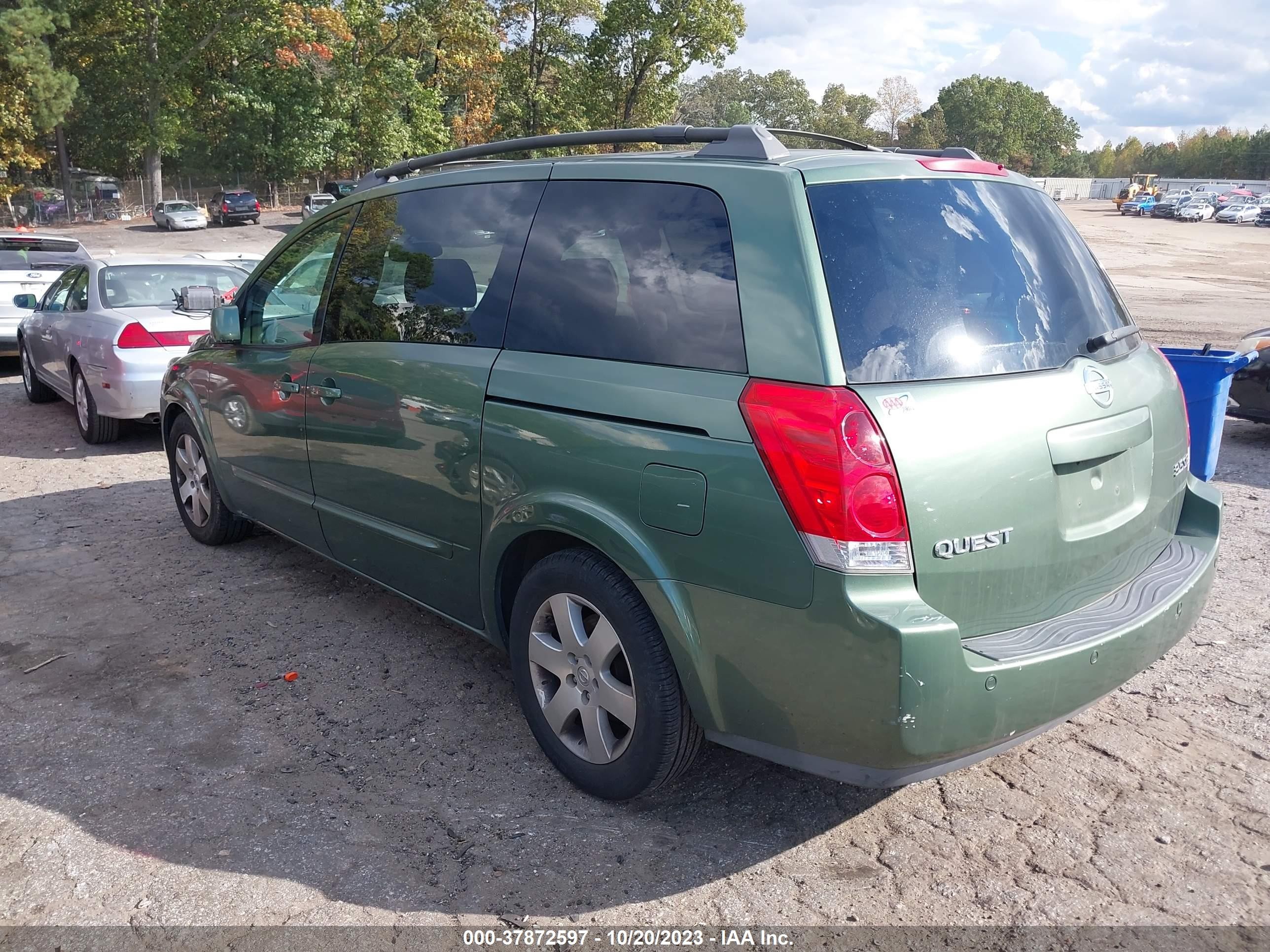 Photo 2 VIN: 5N1BV28U94N302422 - NISSAN QUEST 