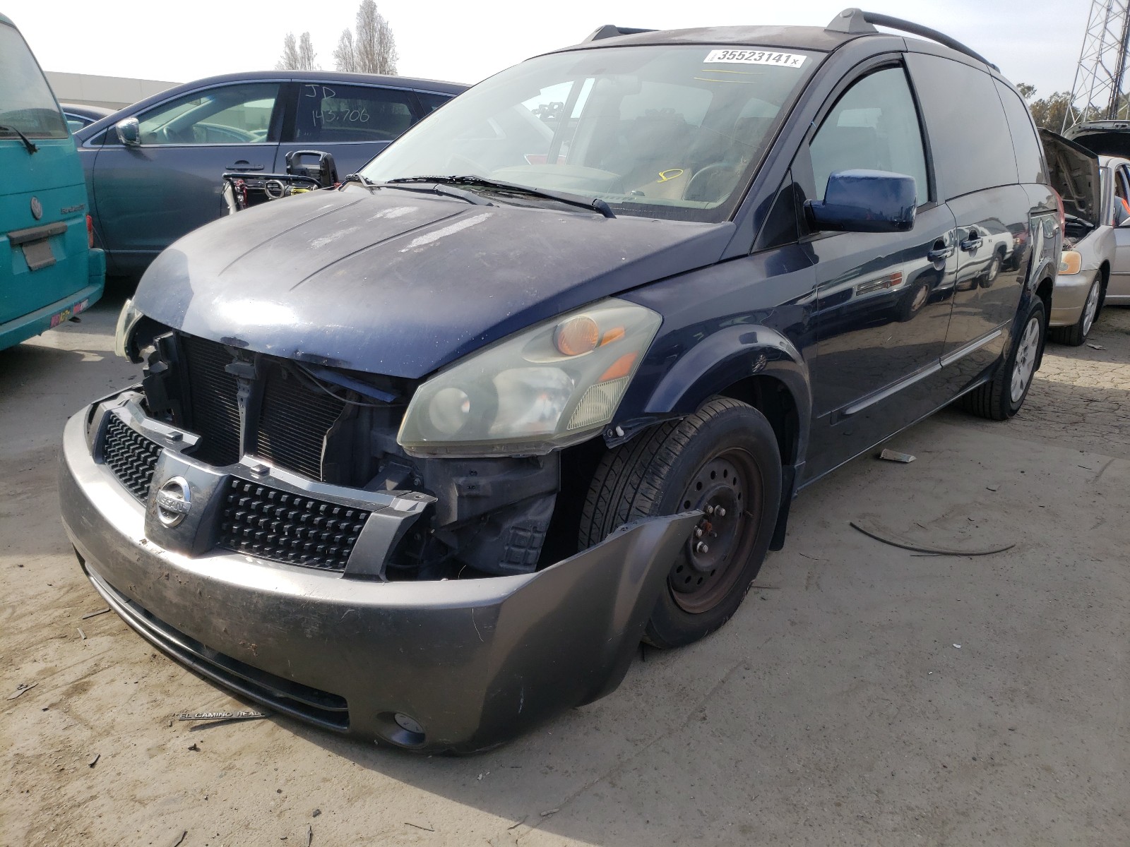 Photo 1 VIN: 5N1BV28U96N125938 - NISSAN QUEST S 