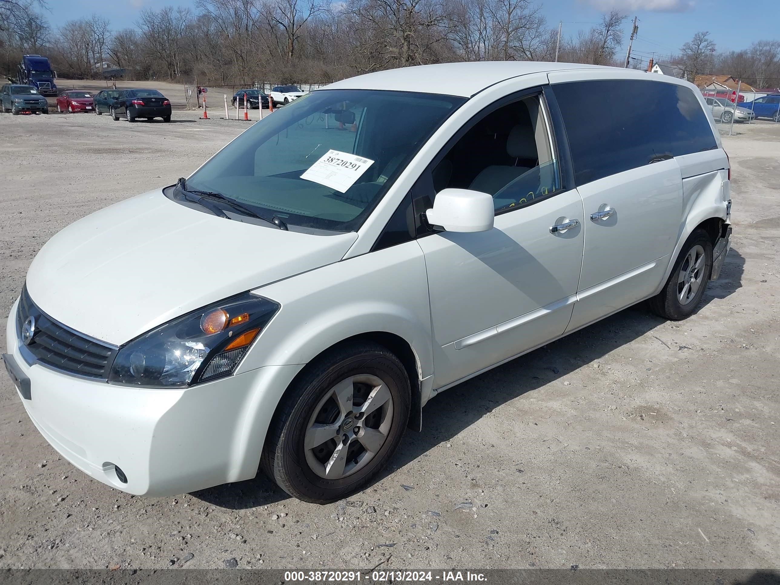 Photo 1 VIN: 5N1BV28U98N111234 - NISSAN QUEST 