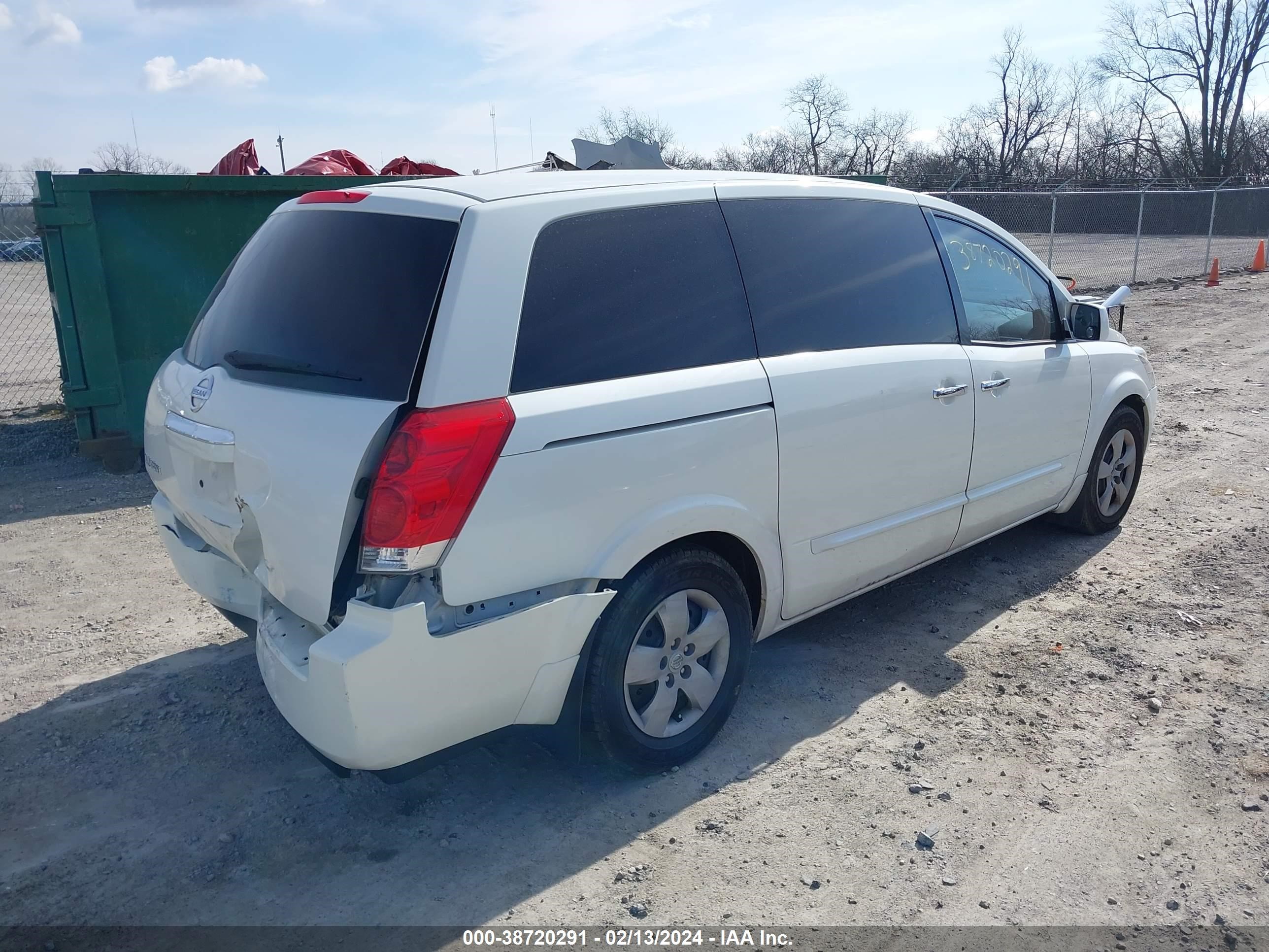 Photo 3 VIN: 5N1BV28U98N111234 - NISSAN QUEST 