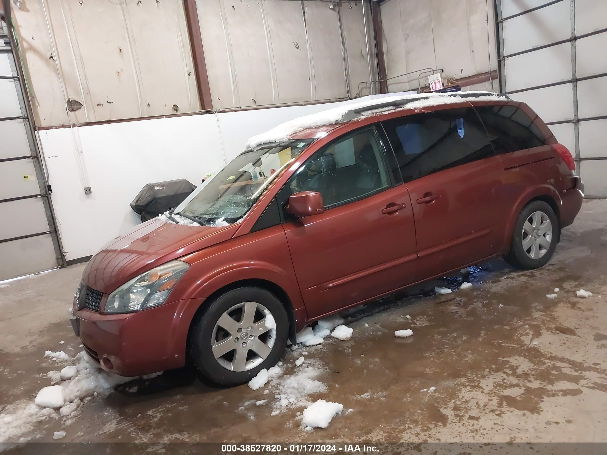 Photo 1 VIN: 5N1BV28UX4N349751 - NISSAN QUEST 