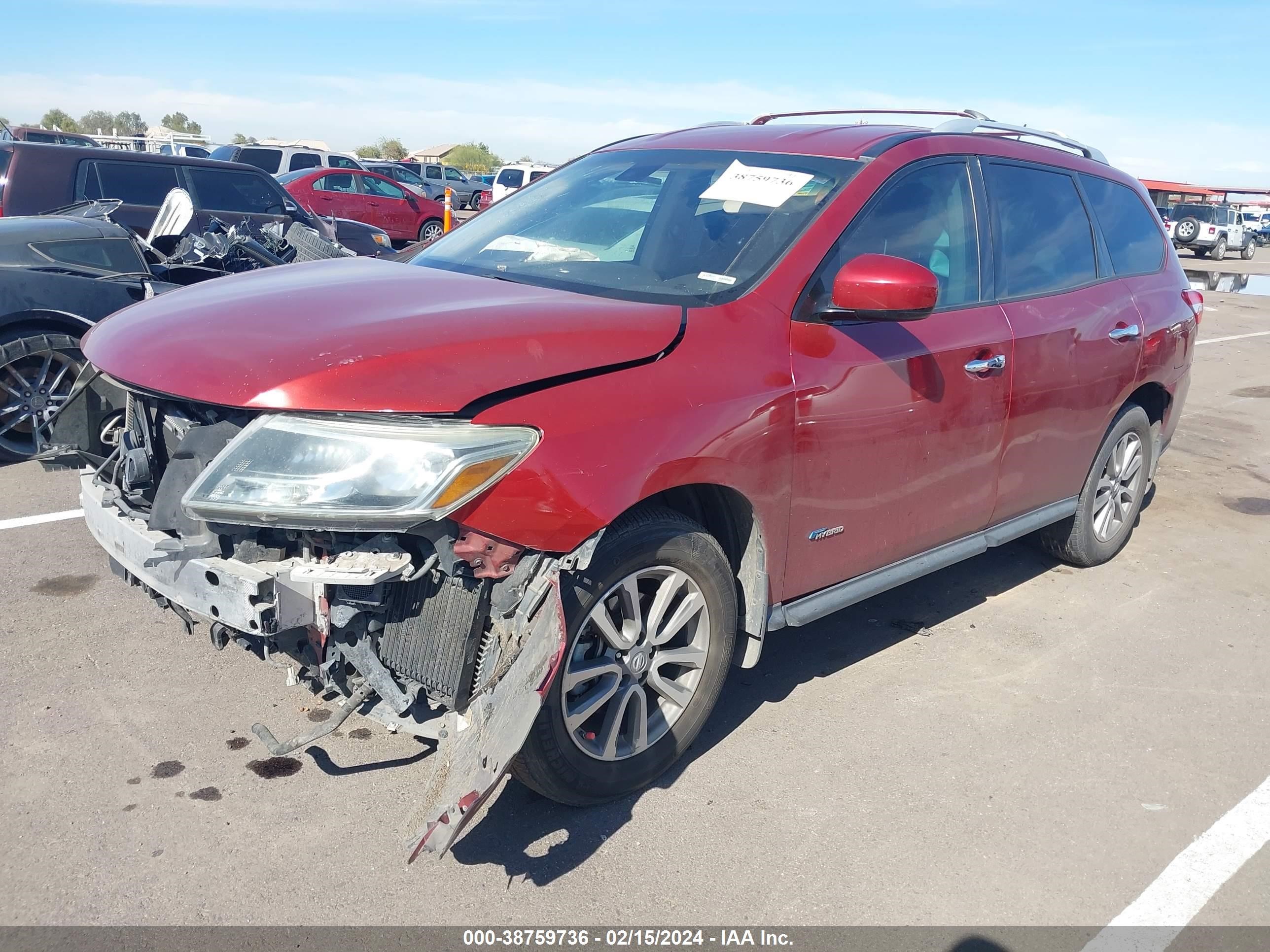 Photo 1 VIN: 5N1CR2MN6EC654801 - NISSAN PATHFINDER 