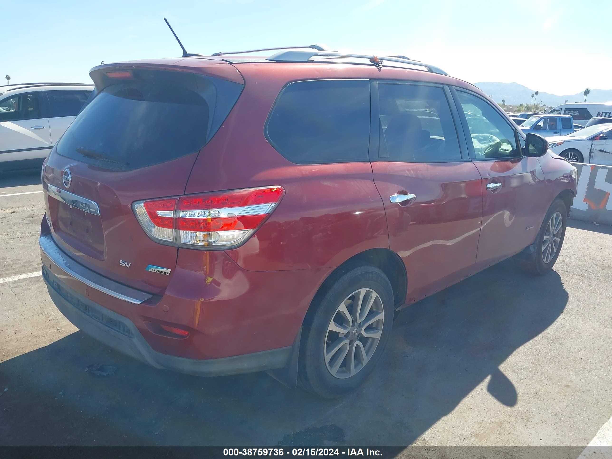 Photo 3 VIN: 5N1CR2MN6EC654801 - NISSAN PATHFINDER 