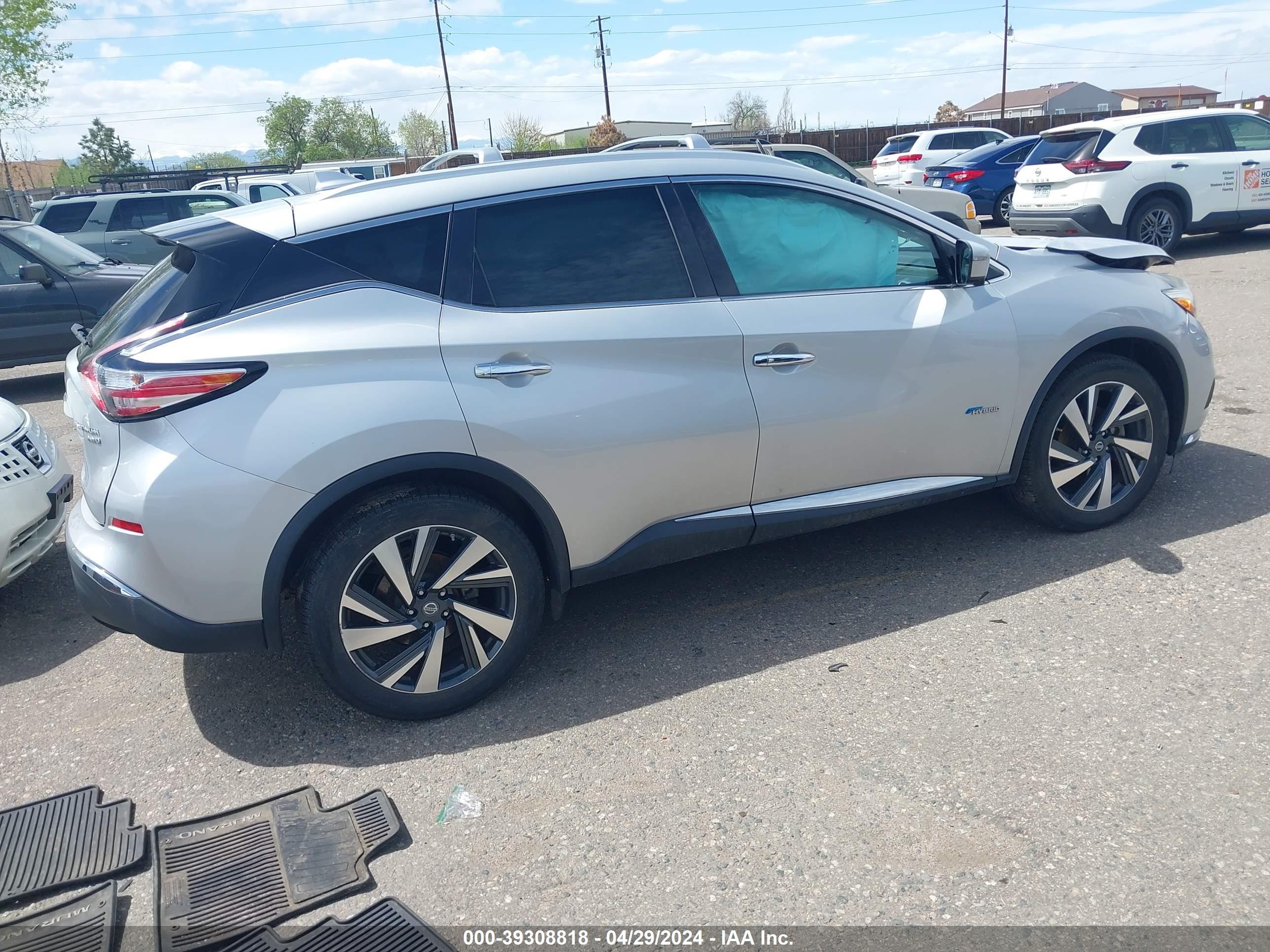 Photo 12 VIN: 5N1CZ2MH2GN153387 - NISSAN MURANO 