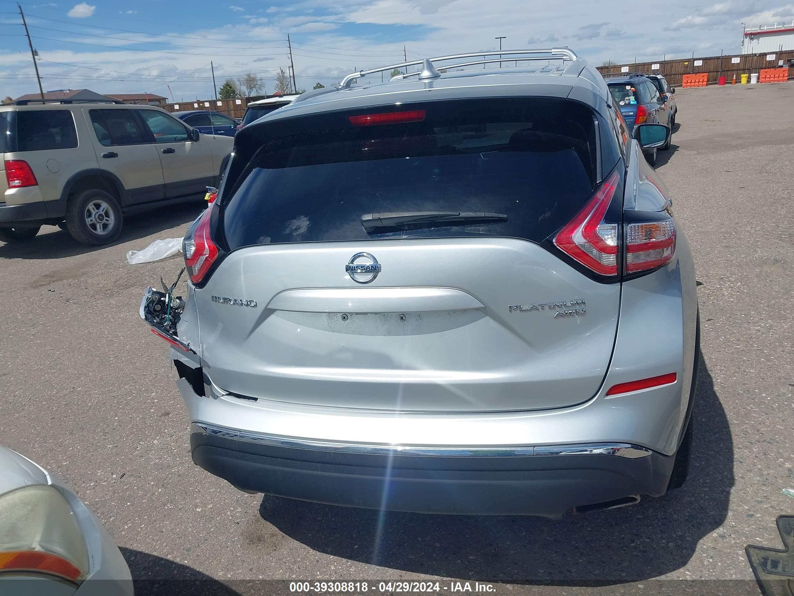 Photo 15 VIN: 5N1CZ2MH2GN153387 - NISSAN MURANO 