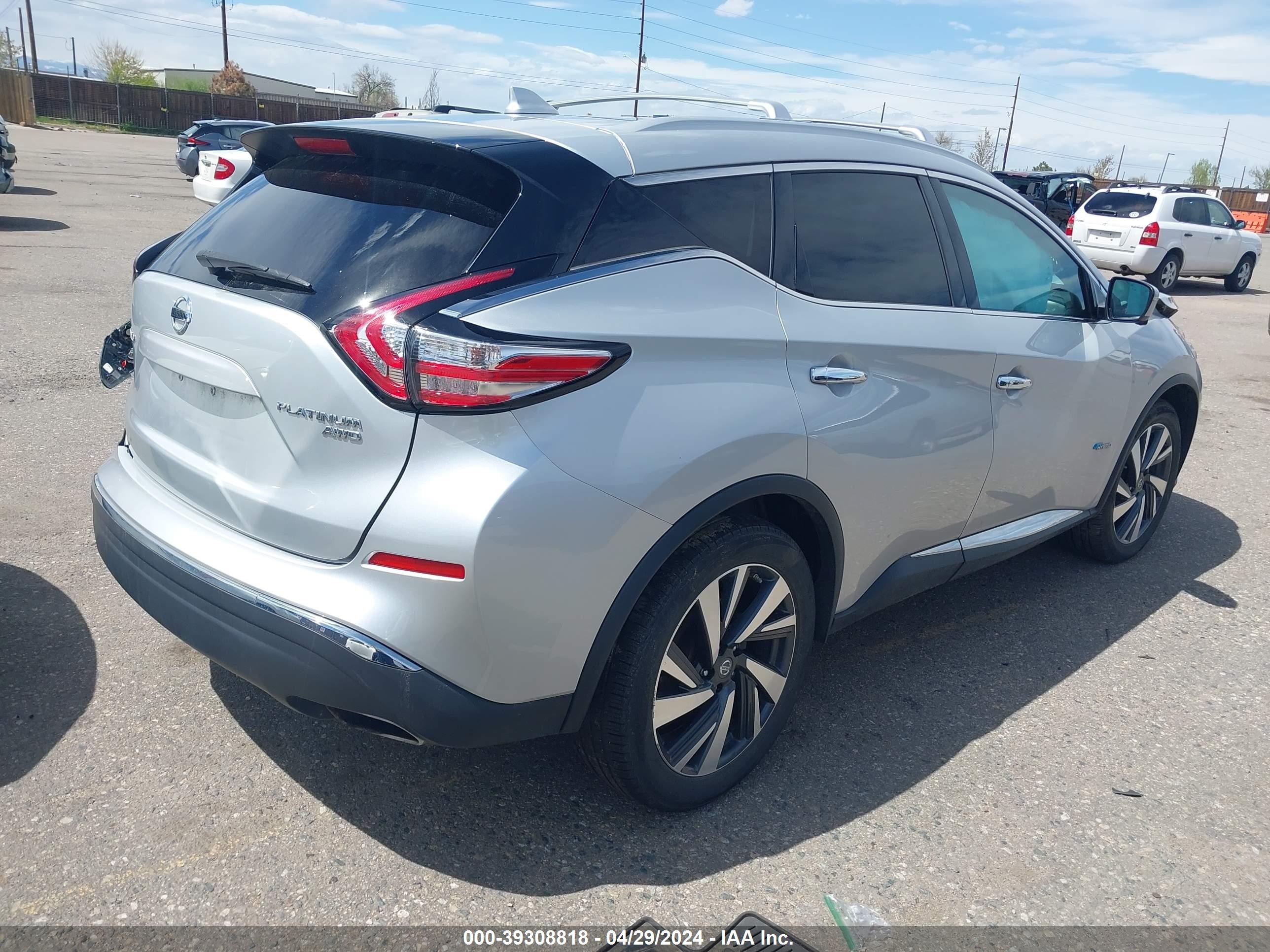 Photo 3 VIN: 5N1CZ2MH2GN153387 - NISSAN MURANO 